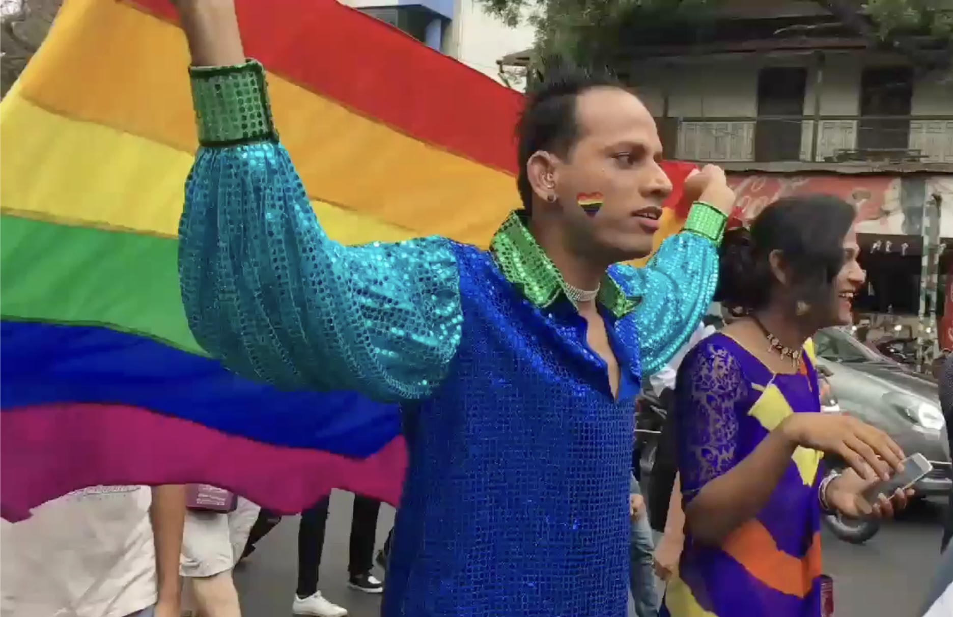 pride parade head